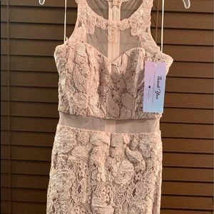 Promgirl mermaid style maxi dress